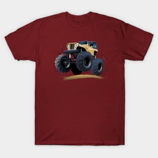 Cartoon Monster Truck T-Shirt